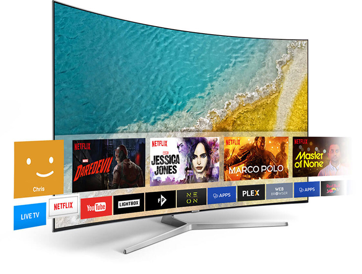 Mua tivi Samsung cần lưu ý các yếu tố nào? > Giao diện Smart tivi Samsung
