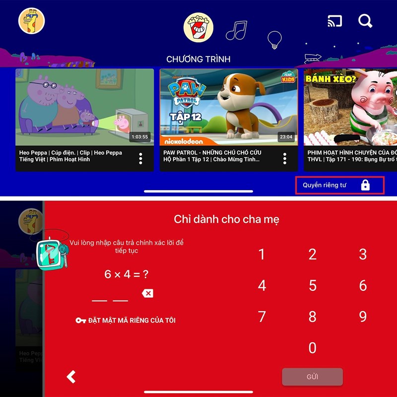 cách tải YouTube Kids và cách sử dụng.