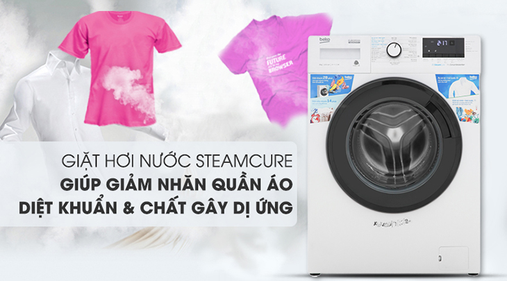 Công nghệ giặt hơi nước SteamCure