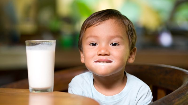 Những lưu ý quan trọng khi cho trẻ dùng sữa tươi