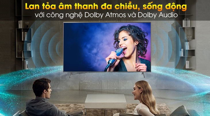 Công nghệ âm  thanh Dolby Atmos và Dolby Audio trên Android Tivi Sony 4K 65 inch KD-65X9000H/S