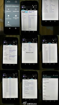 Moto G5 Plus rò rỉ hình ảnh cùng thông số kĩ thuật CPU-Z