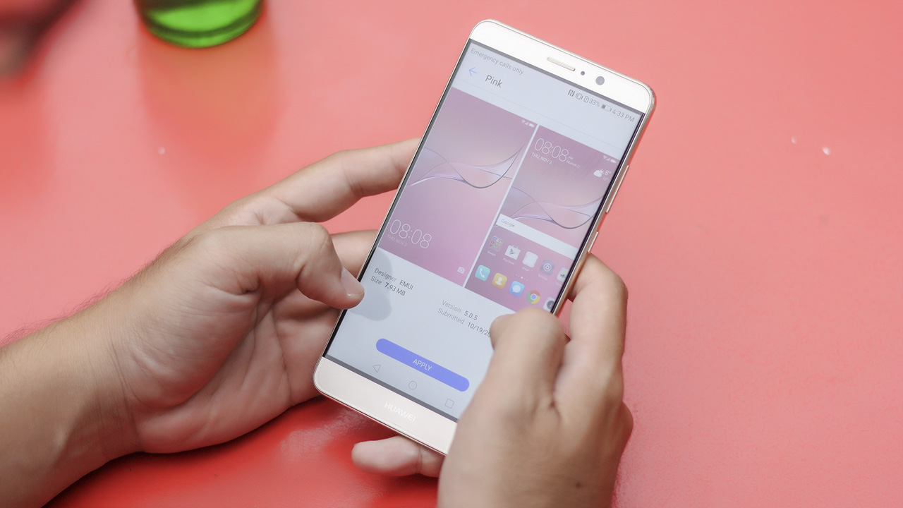 trên tay Huawei Mate 9