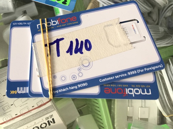 SIM trắng nhưng thực chất là SIM rác (Ảnh: Dân trí)