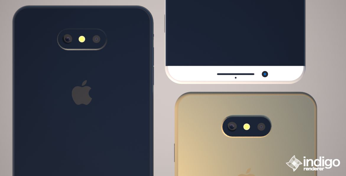 Ấn tượng với mẫu iPhone 8 theo phong cách mới: Màn hình 5.8 inch, camera kép 18MP, RAM 8GB
