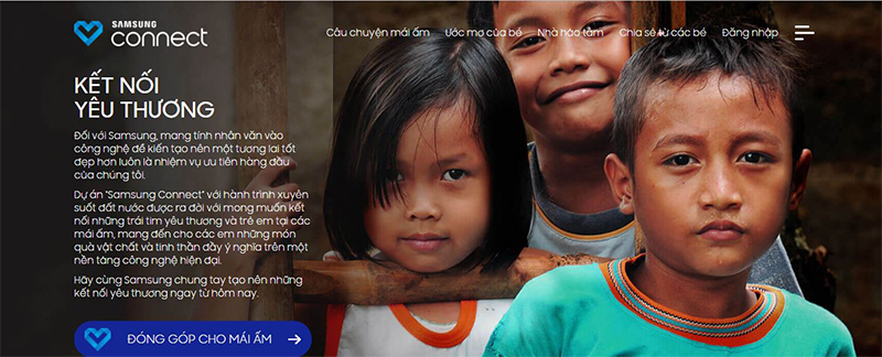 Samsung Connect – Kết nối yêu thương