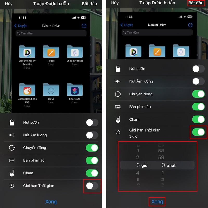 Cách hẹn giờ khoá ứng dụng iPhone