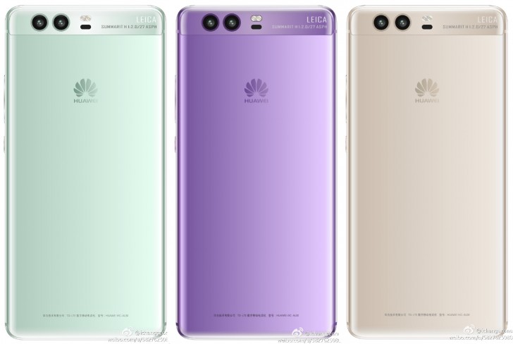Huawei P9 màu xanh và đỏ