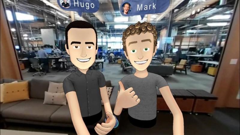 Hugo Barra và Mark Zuckerberg Hugo Barra và Mark Zuckerberg