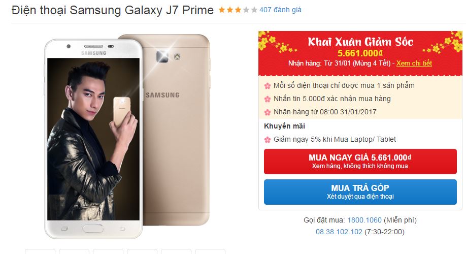 Smartphone bán chạy nhất hiện nay vừa được hạ giá mạnh Smartphone bán chạy nhất hiện nay vừa được hạ giá mạnh