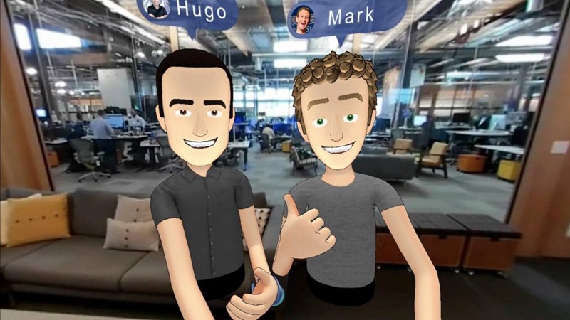 Hình ảnh Mark và Hugo qua ứng dụng VR Hình ảnh Mark và Hugo qua ứng dụng VR