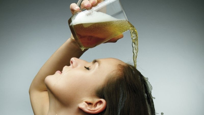 How to beautify skin and hair with beer