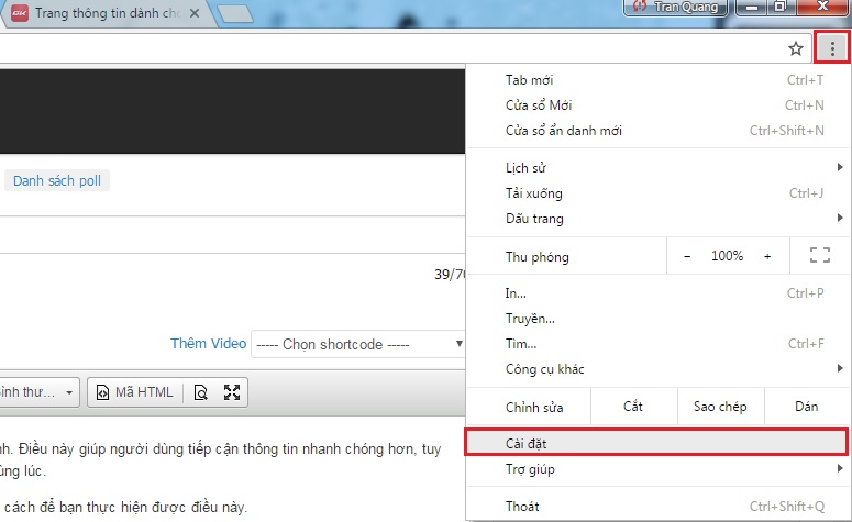 Ngăn website hiển thị thông báo lộn xộn Ngăn website hiển thị thông báo lộn xộn