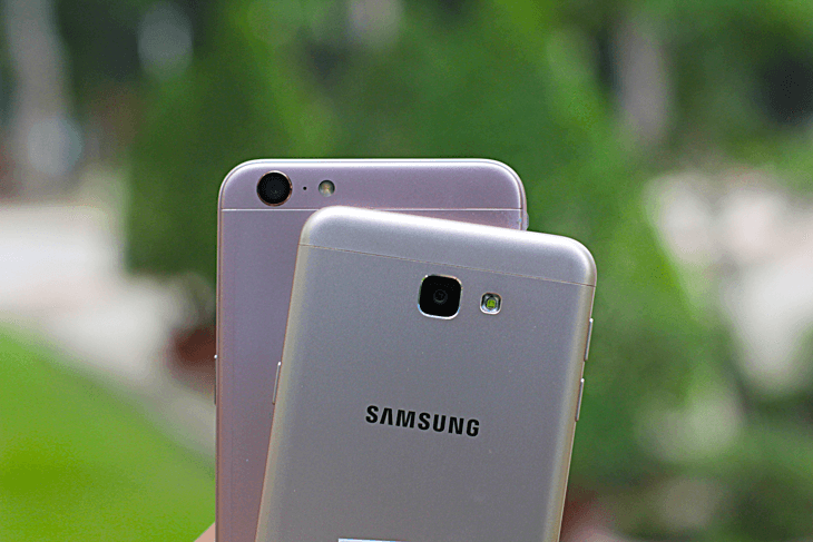 Samsung J5 Prime và OPPO A39