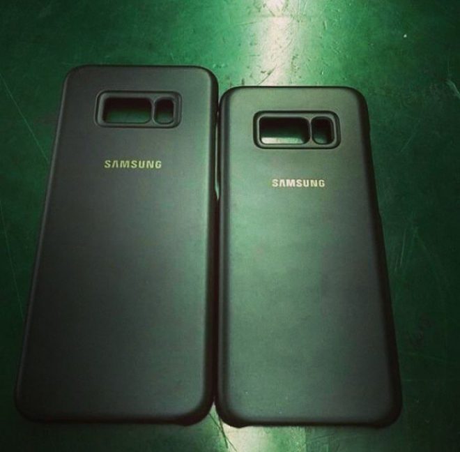 Bộ case của Galaxy S8 và S8 Plus xuất hiện cho thấy cảm biến vân tay đặt ở mặt sau Bộ case của Galaxy S8 và S8 Plus xuất hiện cho thấy cảm biến vân tay đặt ở mặt sau