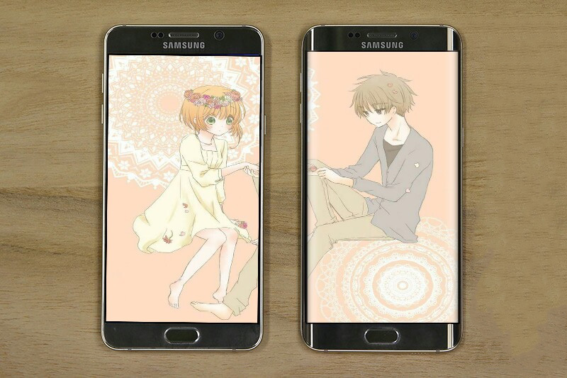 Tải hình nền cặp đôi dành cho 2 điện thoại siêu đẹp