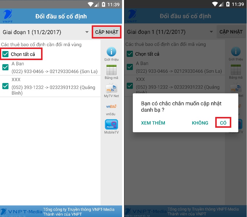 Mời anh/em tải về công cụ tự động chuyển mã vùng từ VNPT