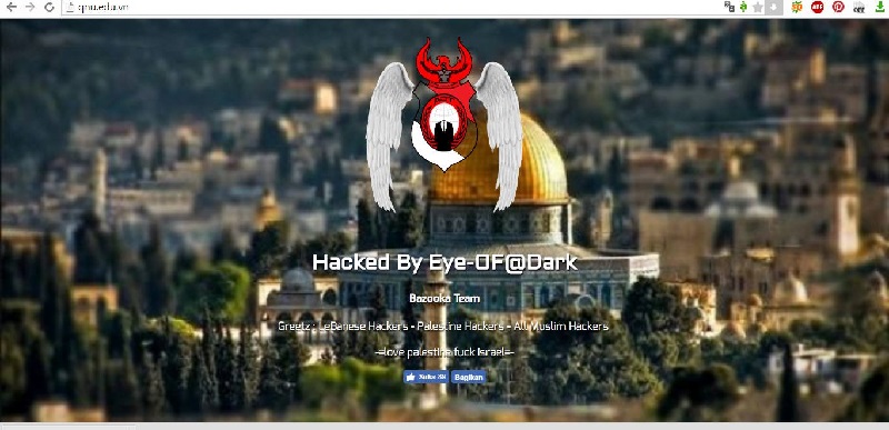 6 ngày, gần 400 website tên miền .vn bị tấn công