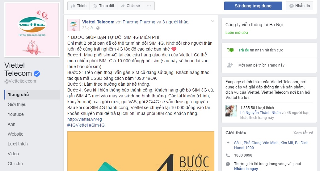 4G Viettel 4G Viettel