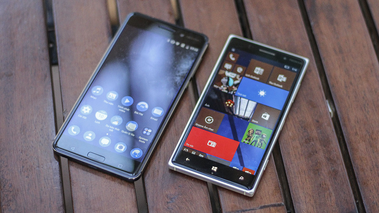so sánh Nokia 6 và Lumia 830