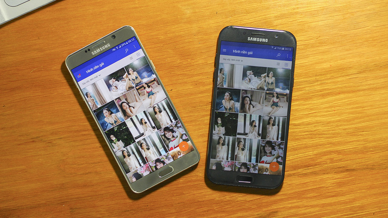 so sánh Galaxy A7 2017 và Galaxy Note 5