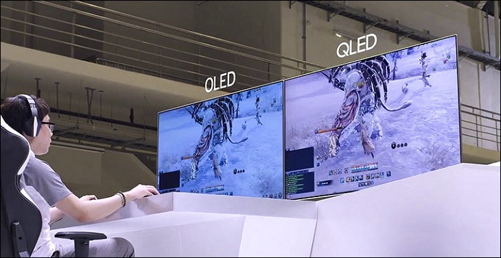 Tivi OLED có độ đồng nhất và góc nhìn hoàn hảo hơn so với tivi Qled