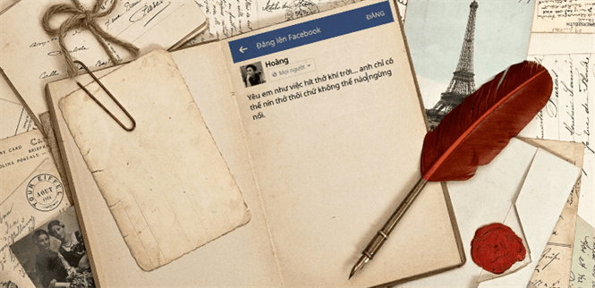 Cách tạo dòng trạng thái Facebook với phong cách viết tay siêu đẹp