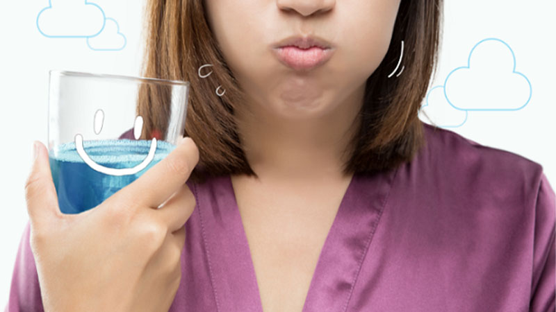 Nước súc miệng cho hơi thở thơm tho Nước súc miệng cho hơi thở thơm tho