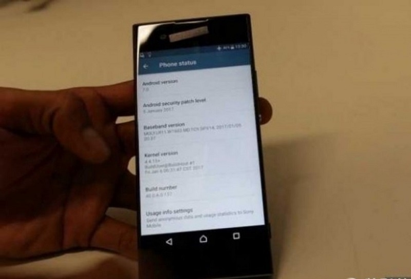 Hình ảnh được cho là của Sony Xperia XA 2017 Hình ảnh được cho là của Sony Xperia XA 2017