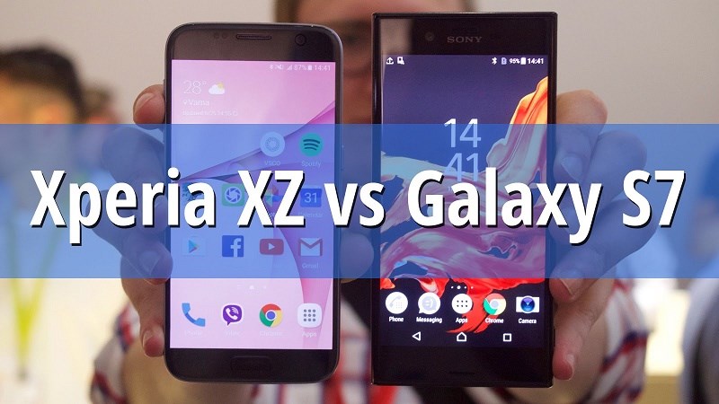 Tầm giá 12 triệu mua Xperia XZ hay Galaxy S7 đang giảm giá mạnh?