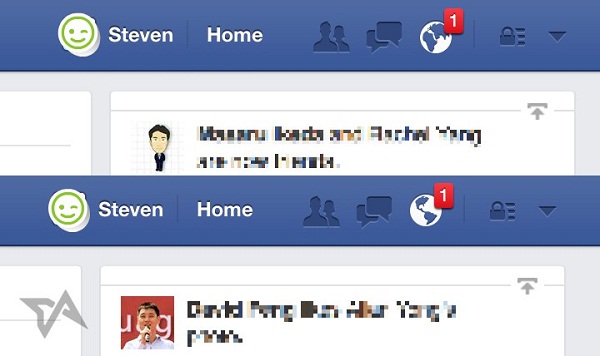 Biểu tượng thông báo Facebook