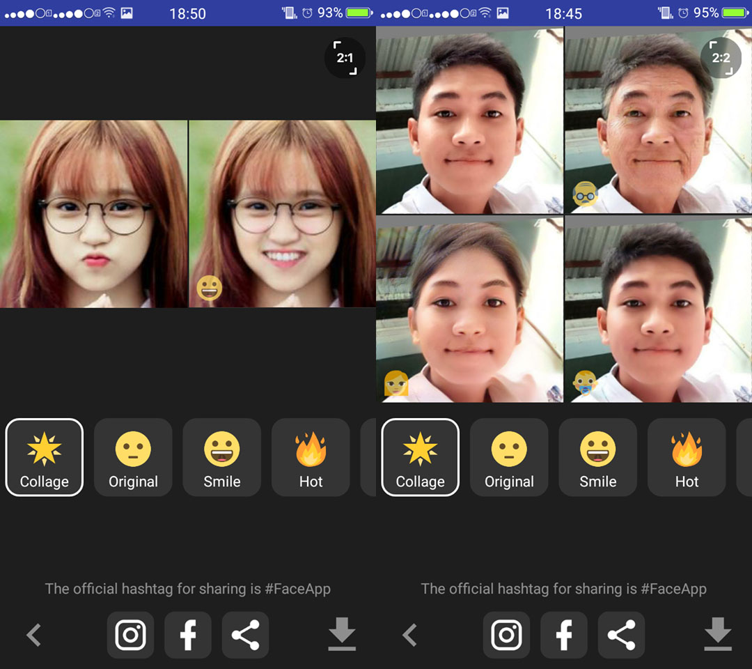 Cách Chỉnh Ảnh Già Đi Trong Một Nốt Nhạc Bằng Faceapp