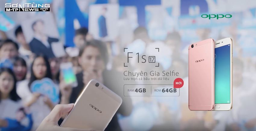 Sơn Tùng MTP cực nhí nhảnh trong quảng cáo OPPO F1s 2017
