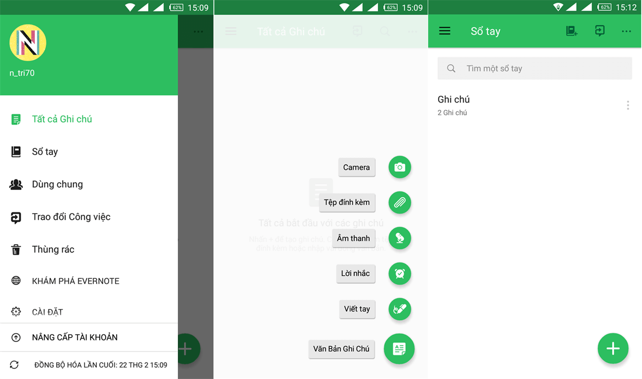 3. Evernote công cụ ghi chú hiệu quả đa nền tảng 3. Evernote công cụ ghi chú hiệu quả đa nền tảng