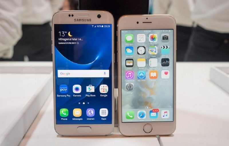 iPhone SE và Galaxy S7