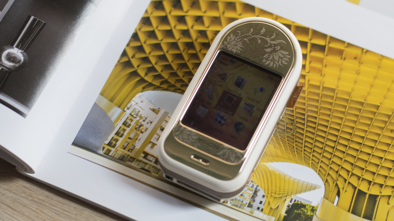 Điện Thoại Nokia 6300 Classic Gold - Di Động Cổ