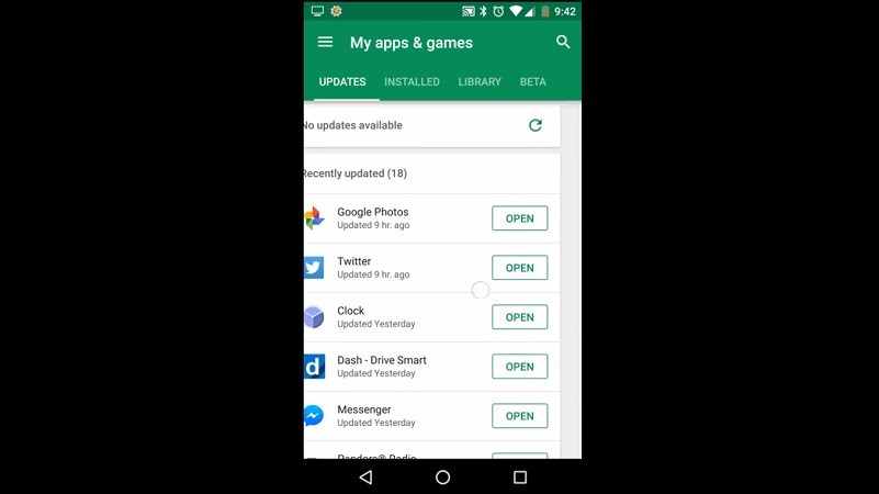 Play Store sắp có thêm nút làm mới, hỗ trợ trải nghiệm tốt hơn