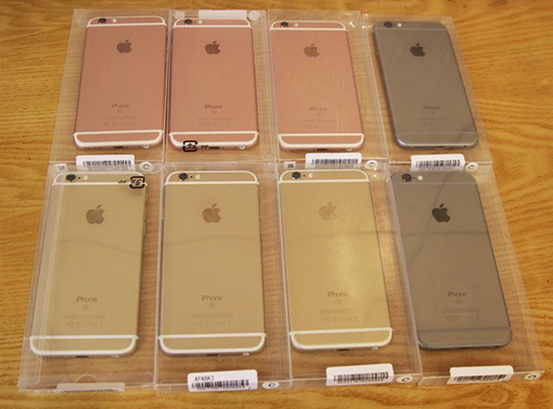 iPhone near new được đóng hộp nhựa