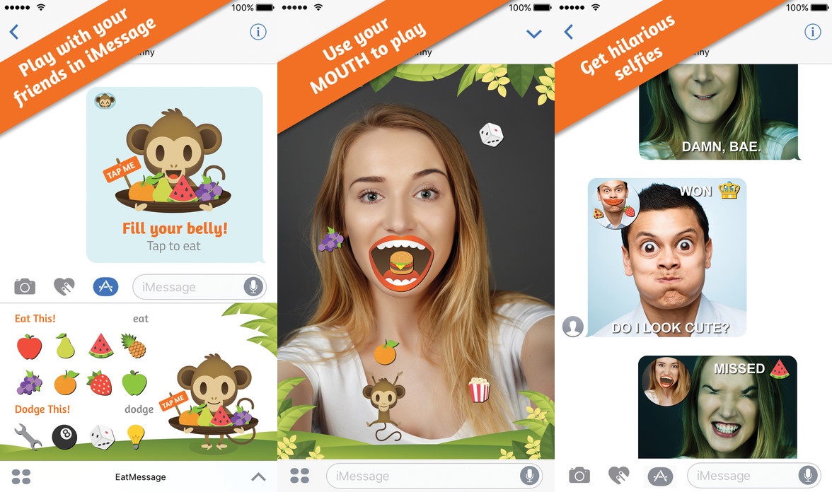 EatMessage - Selfie Game EatMessage - Selfie Game