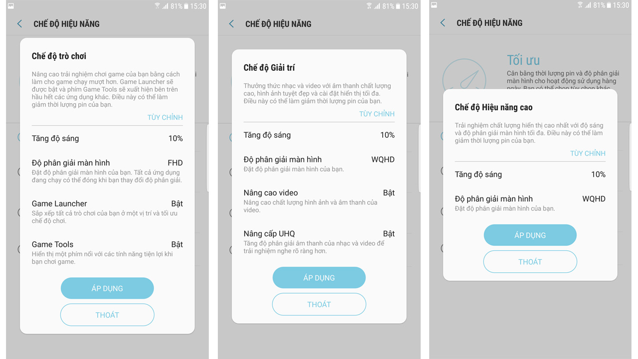 Android 7.0 trên Galaxy S7