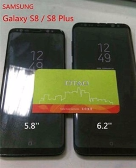 Bộ đôi Galaxy S8 và Galaxy S8 Plus cùng nhau xuất hiện ngoài đời thực