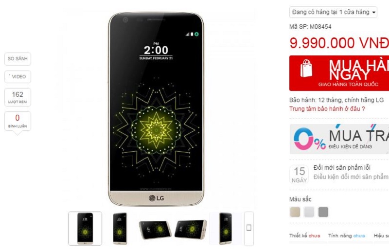 LG G5 và LG V20 chính hãng đã về Việt Nam LG G5 và LG V20 chính hãng đã về Việt Nam