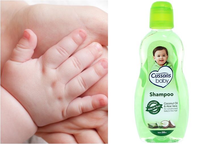 Lần đầu dùng dầu gội cho bé nên dùng thử trên da trước Lần đầu dùng dầu gội cho bé nên dùng thử trên da trước