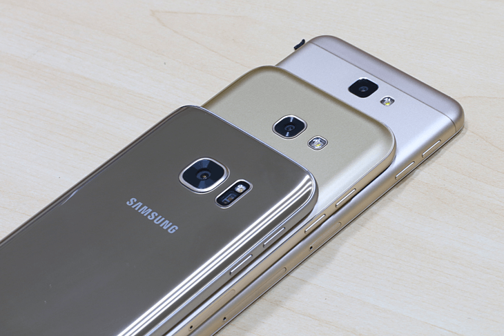 Samsung S7, Samsung A5 2017 và Samsung J7 Prime