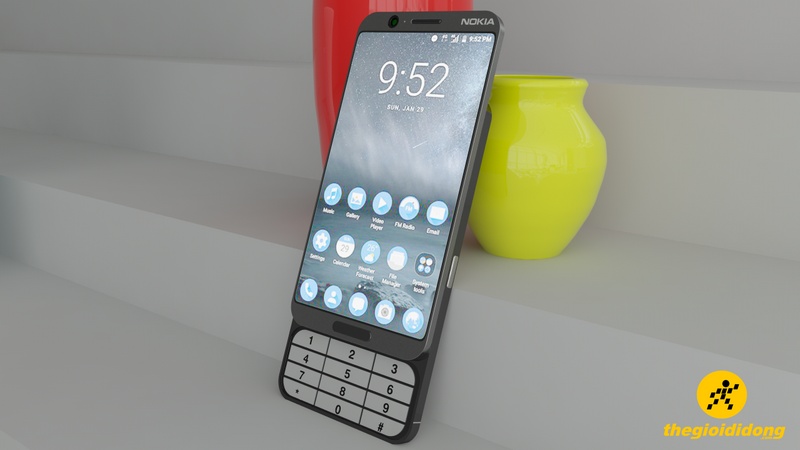 MWC 2017: Xuất hiện mẫu Nokia 8 với bàn phím trượt cực kỳ độc đáo MWC 2017: Xuất hiện mẫu Nokia 8 với bàn phím trượt cực kỳ độc đáo