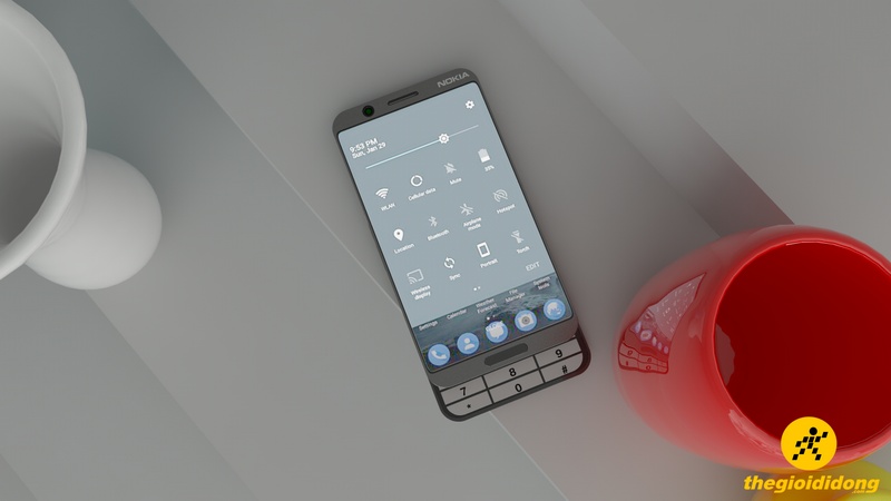 MWC 2017: Xuất hiện mẫu Nokia 8 với bàn phím trượt cực kỳ độc đáo