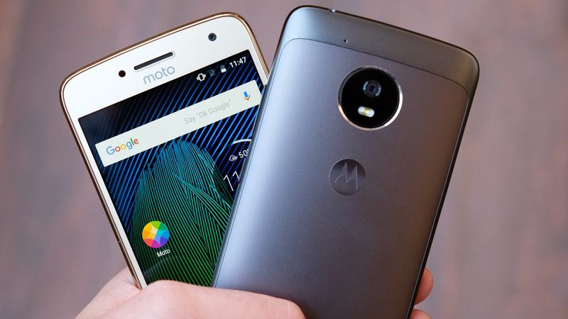 Moto G5 và G5 Plus Moto G5 và G5 Plus mặt sau