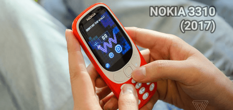 Nokia 3310 (2017) màn hình màu, pin 1 tháng giá 52 USD