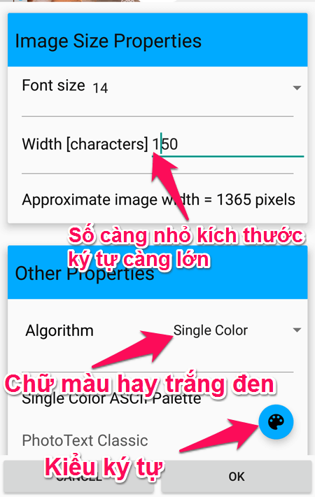 Thiết lập Thiết lập