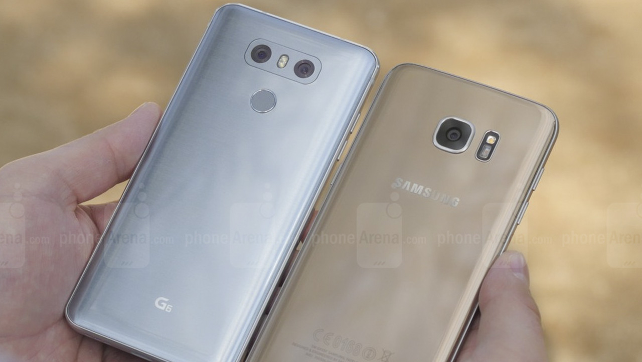 So sánh LG G6 và galaxy S7 Edge